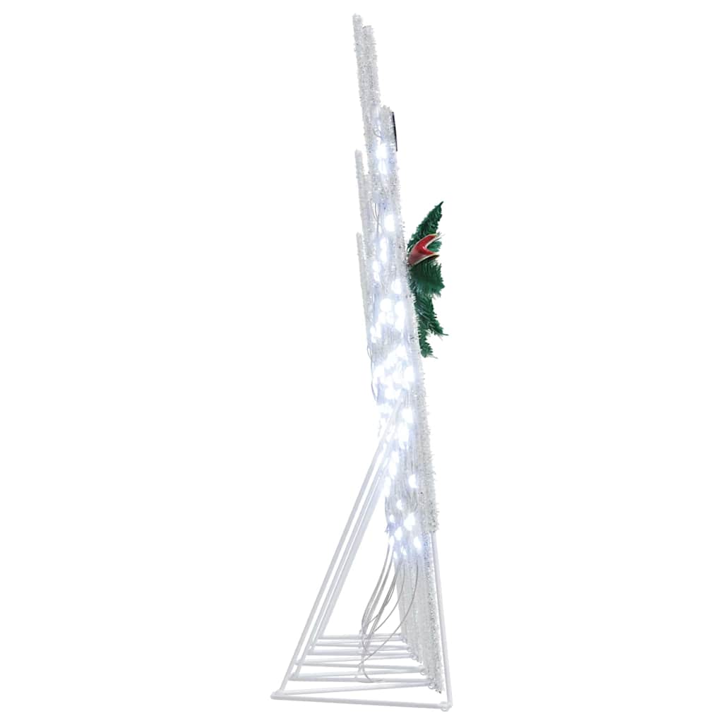 Renne LED 6 pcs Argento Tessuto 3385897