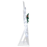 Renne LED 6 pcs Argento Tessuto 3385897