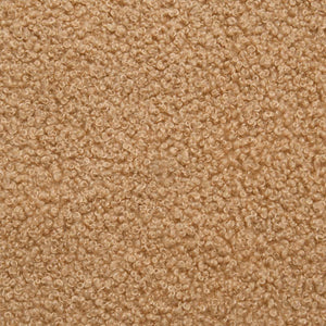 Sedia girevole Beige 63 x 75 x 76 cm Pelle di Pecora 42015916