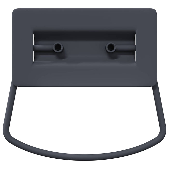 Maniglie per Armadi 2 pcs Antracite 85 x 45 mm Metallo 879432