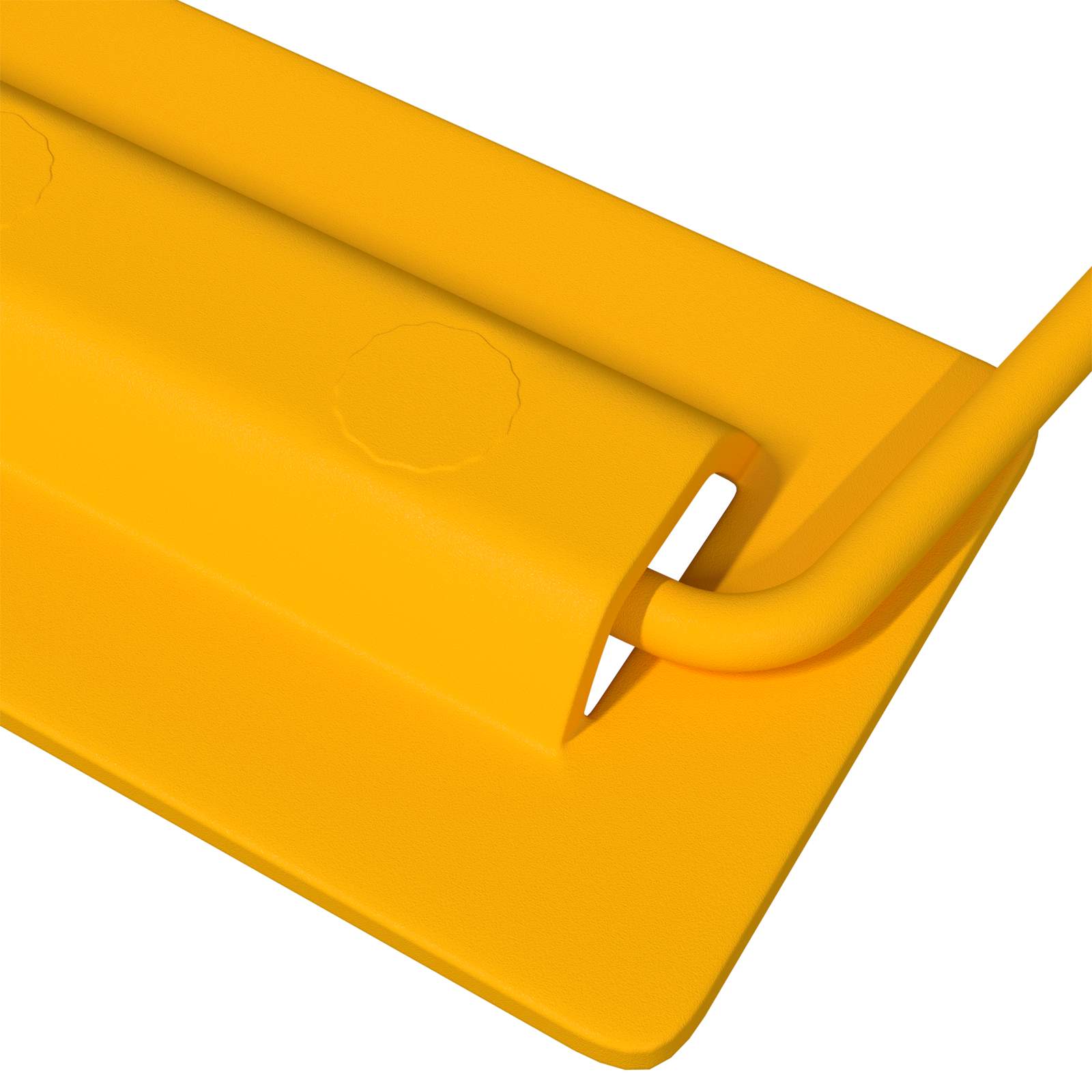 Maniglie per Armadi 2 pcs Giallo senape 85 x 45 mm Metallo 879435