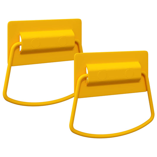 Maniglie per Armadi 2 pcs Giallo senape 85 x 45 mm Metallo 879435