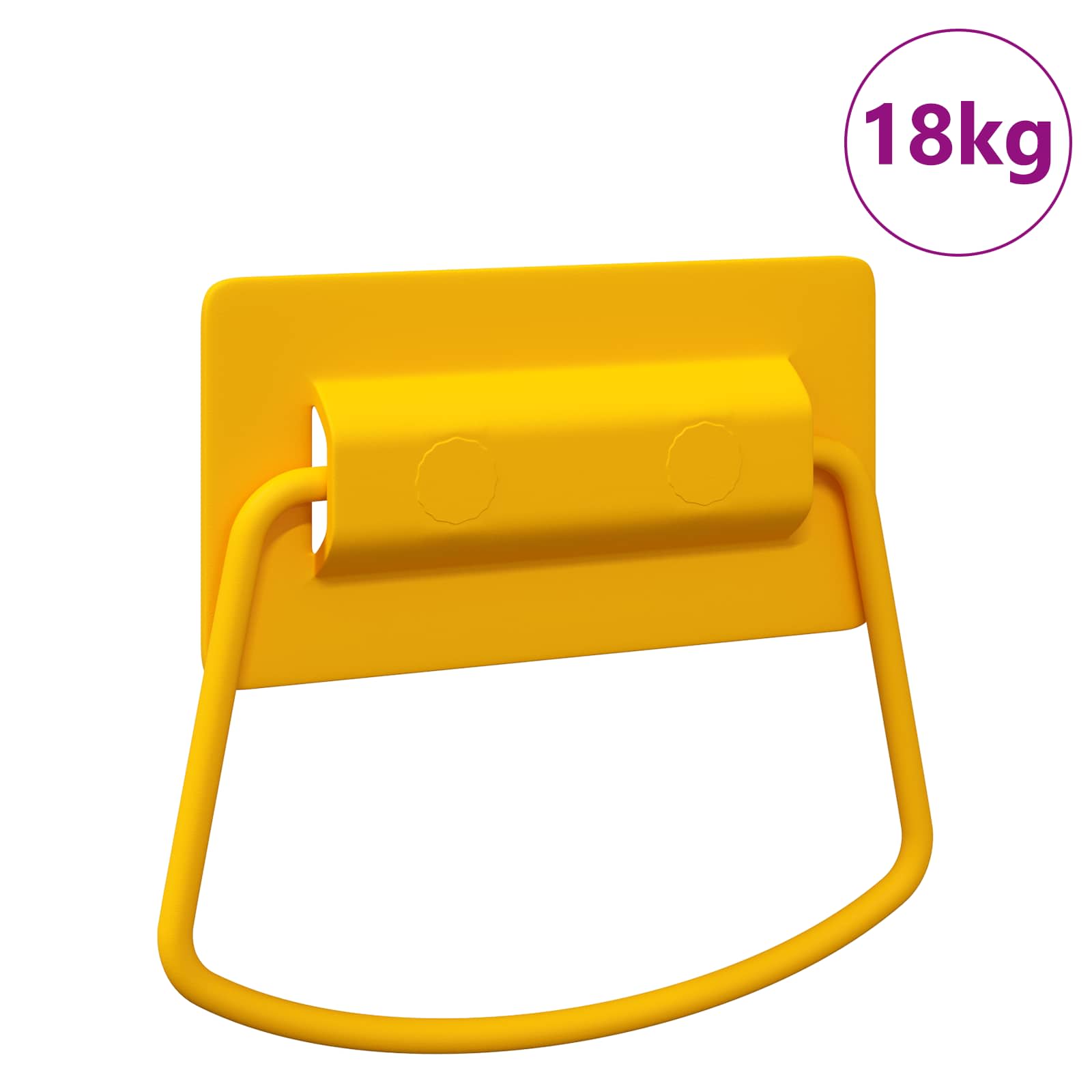 Maniglie per Armadi 210 pcs Giallo senape 85 x 45 mm Metallo 879437