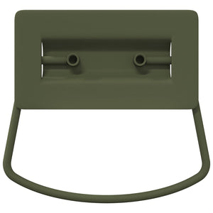 Maniglie per Armadi 2 pcs Verde oliva 85 x 45 mm Metallo 879438