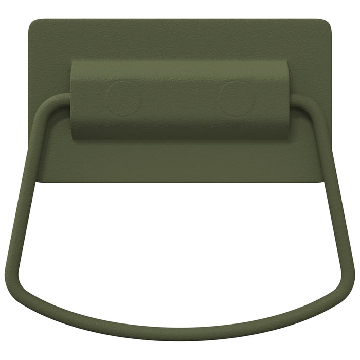 Maniglie per Armadi 2 pcs Verde oliva 85 x 45 mm Metallo 879438