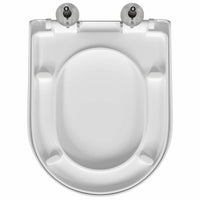 Sedile del WC Bianco 48 x 36.5 x 4.5 cm Polipropilene 42015815