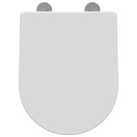 vidaXL Sedile del WC Bianco 48 x 36.5 x 4.5 cm Polipropilene