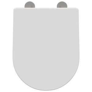 vidaXL Sedile del WC Bianco 48 x 36.5 x 4.5 cm Polipropilene