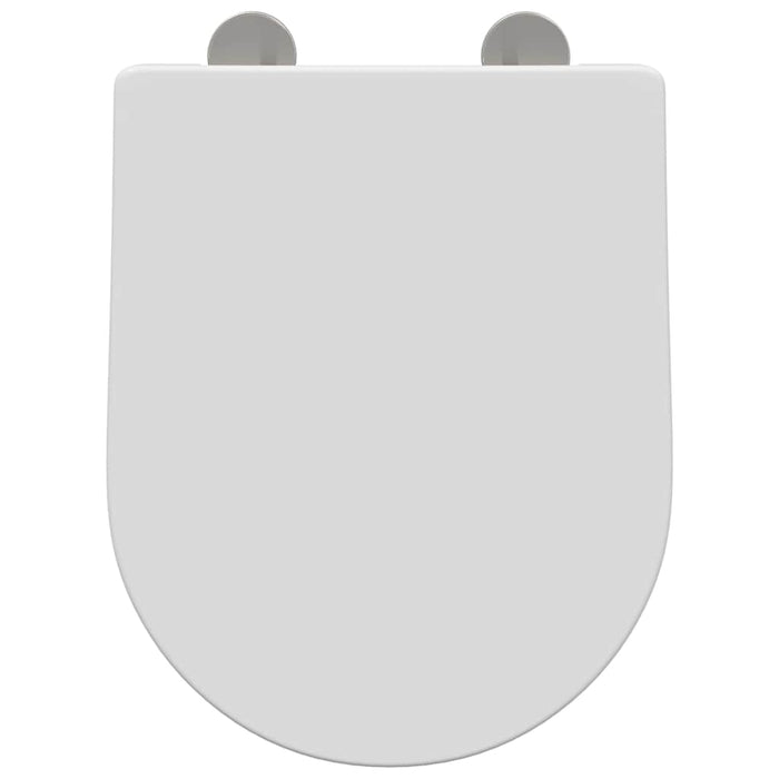 vidaXL Sedile del WC Bianco 48 x 36.5 x 4.5 cm Polipropilene
