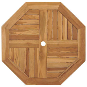 vidaXL Set da pranzo da giardino 2 pcs Marrone Legno massello di teak