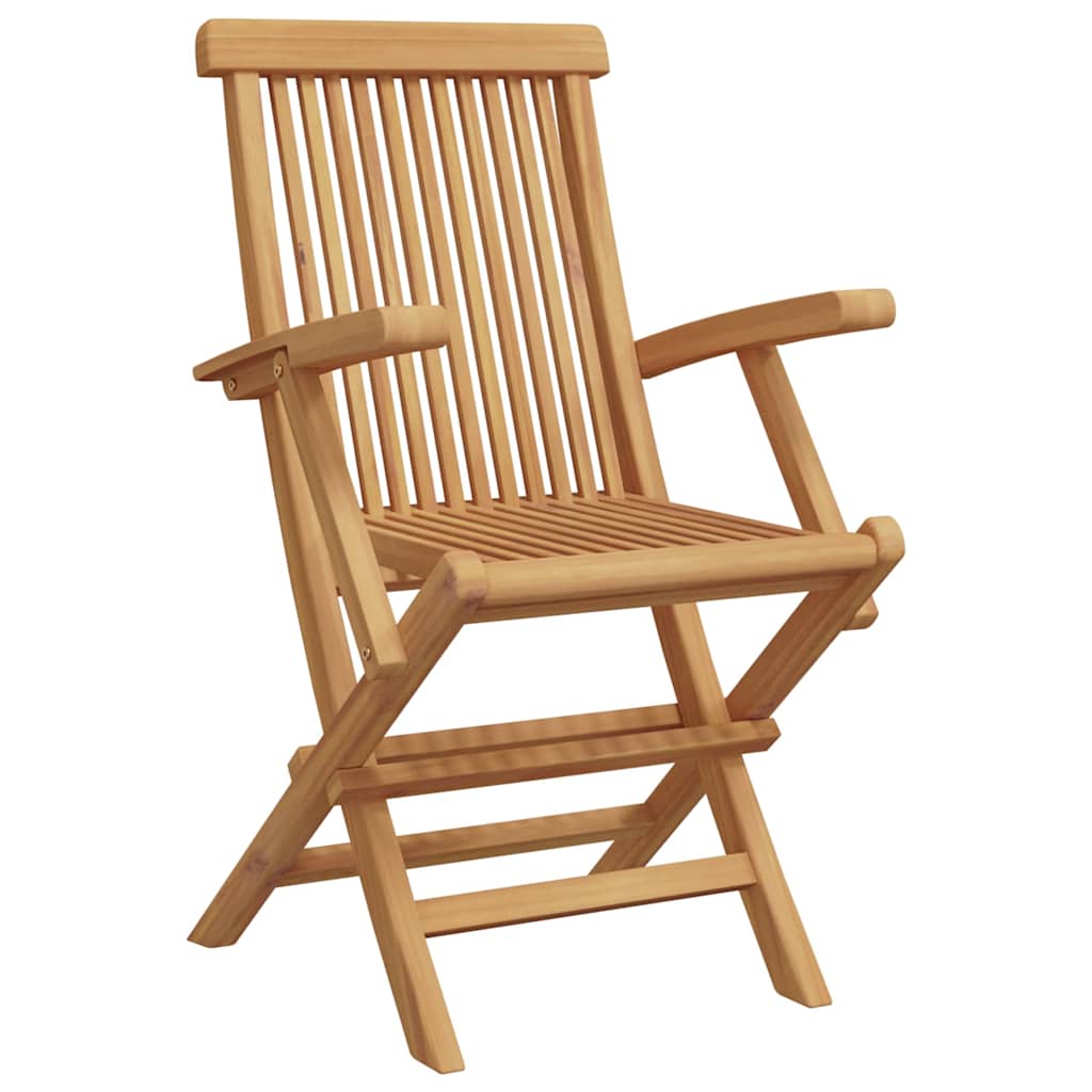 vidaXL Set da pranzo da giardino 2 pcs Marrone Legno massello di teak