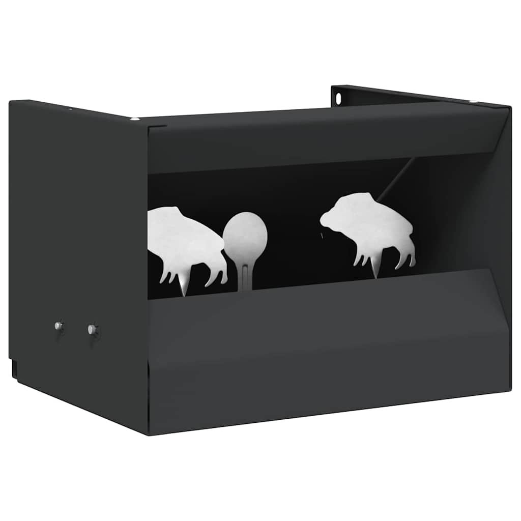 Scatola per trappole per proiettili Nero 29 x 22 x 20 cm 42013597