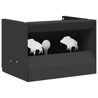 Scatola per trappole per proiettili Nero 29 x 22 x 20 cm 42013597