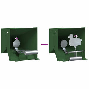 Trappola per pallini Verde 14 x 14 x 19 cm Acciaio 42013599