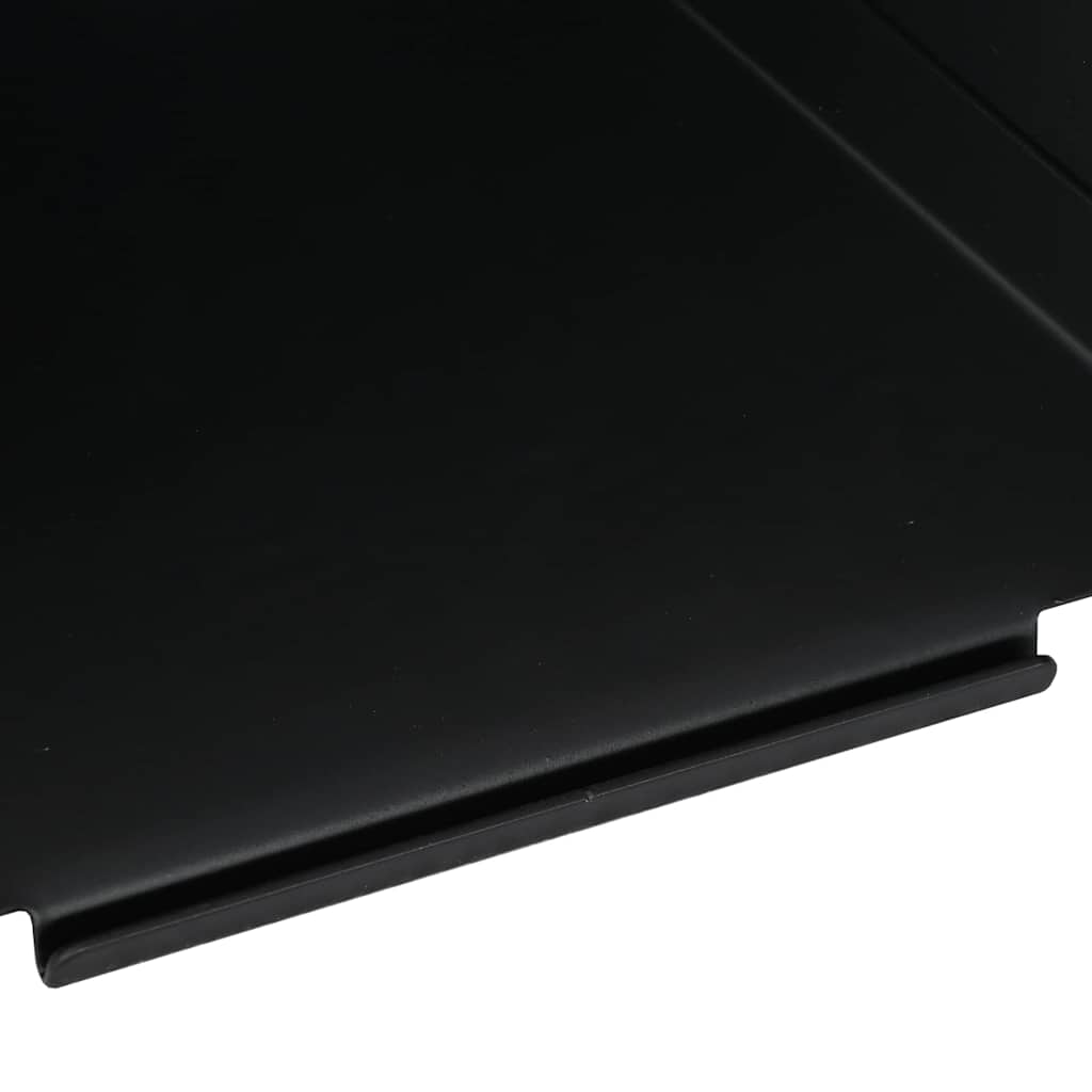 vidaXL Trappola per pallini Nero 17 x 17 cm Acciaio