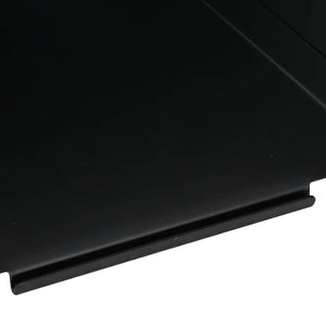 vidaXL Trappola per pallini Nero 17 x 17 cm Acciaio