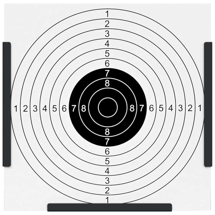 vidaXL Trappola per pallini Nero 17 x 17 cm Acciaio