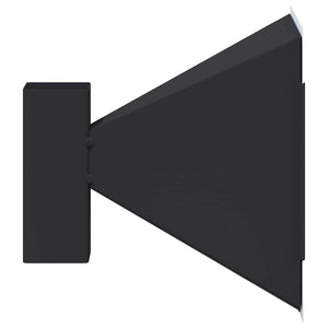 vidaXL Trappola per pallini Nero 17 x 17 cm Acciaio