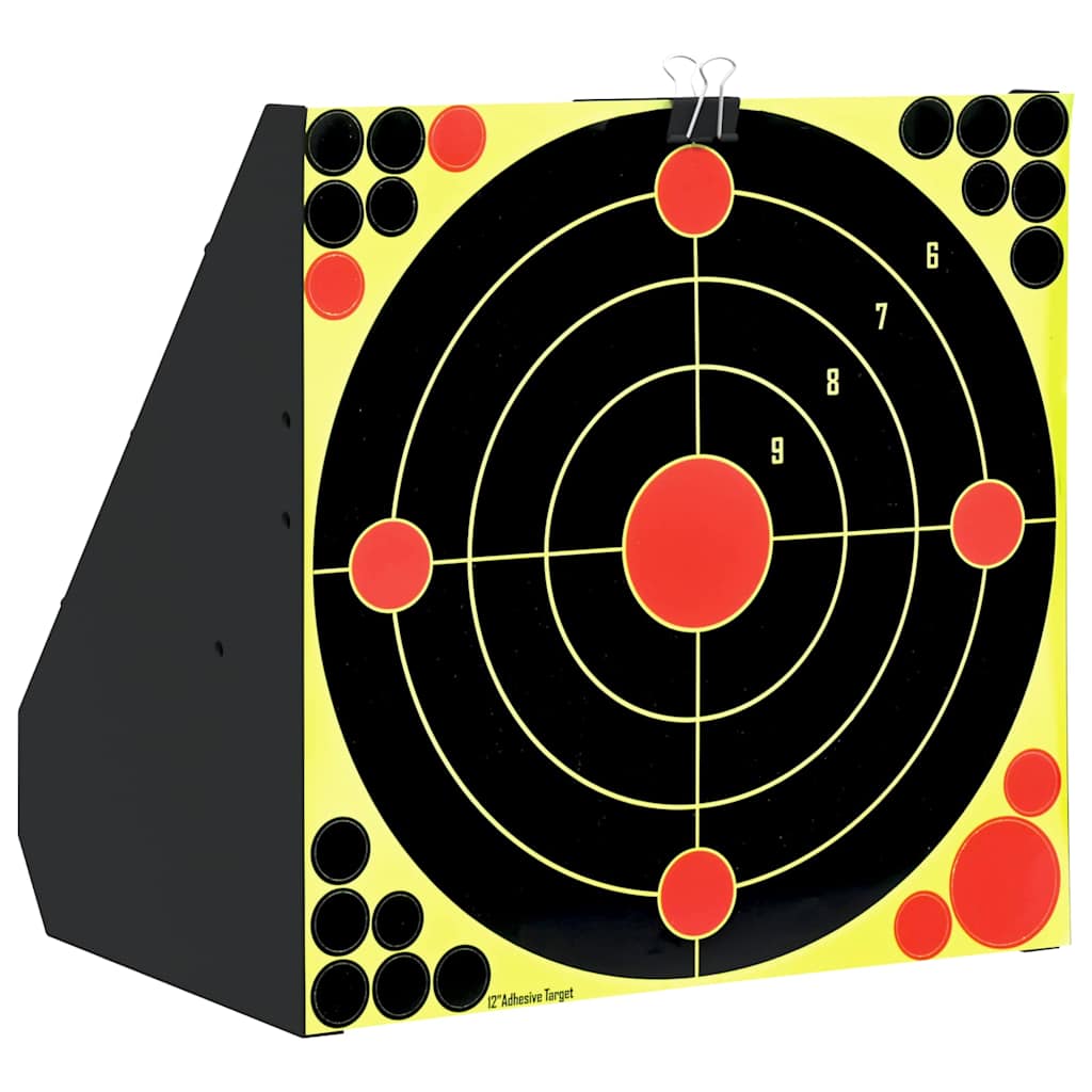 vidaXL Trappola per pallini Nero 31 x 23 x 31.5 cm Acciaio