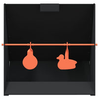 Trappola per pallini Nero 31 x 23 x 31.5 cm Acciaio 42013601