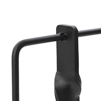 vidaXL Bersaglio che si ripristina Nero 26 x 13 x 31 cm Acciaio