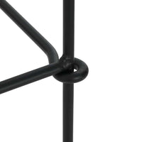 vidaXL Bersaglio che si ripristina Nero 26 x 13 x 31 cm Acciaio