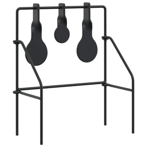 Bersaglio che si ripristina Nero 26 x 13 x 31 cm Acciaio 42013602
