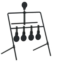 Bersaglio che si ripristina Nero 40 x 34 x 53 cm Acciaio 42013603