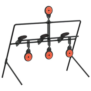 Bersaglio che si ripristina Nero 38 x 20.5 x 33 cm Acciaio 42013604