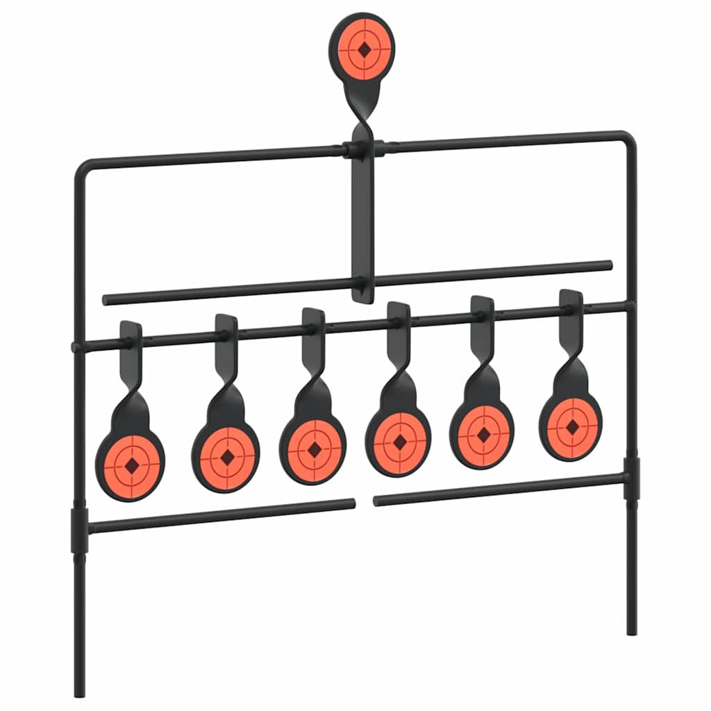 Bersaglio che si ripristina Nero 38 x 20.5 x 33 cm Acciaio 42013604