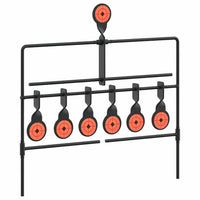 Bersaglio che si ripristina Nero 38 x 20.5 x 33 cm Acciaio 42013604