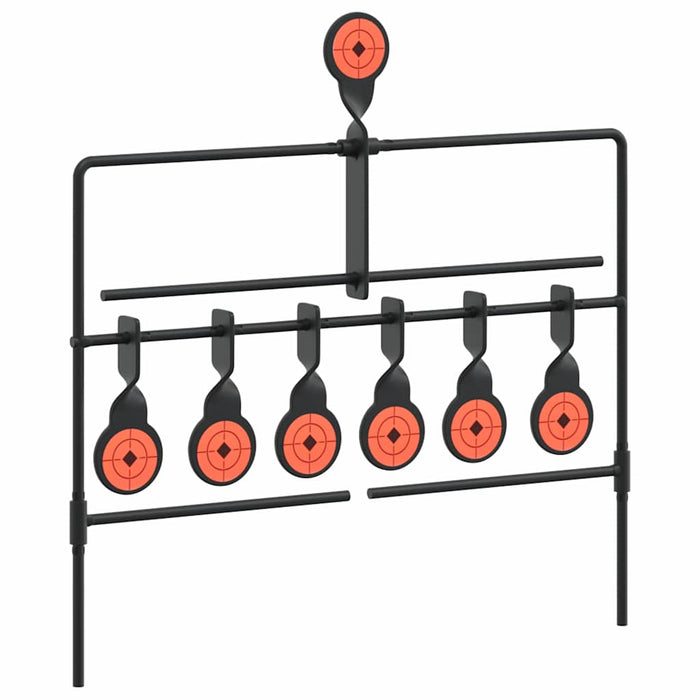Bersaglio che si ripristina Nero 38 x 20.5 x 33 cm Acciaio 42013604