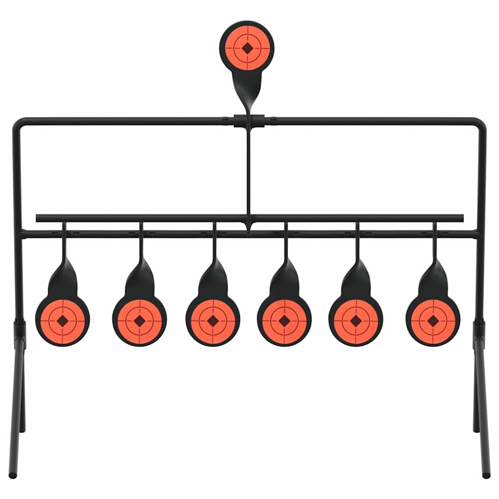 Bersaglio che si ripristina Nero 38 x 20.5 x 33 cm Acciaio 42013604