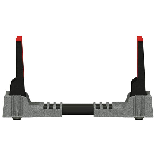 vidaXL Supporto per tiro Grigio 46 x 14 x 19.5 cm Plastica