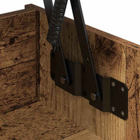 vidaXL Tavolino da salotto Legno vecchio 102 x 50 x 52.5 cm