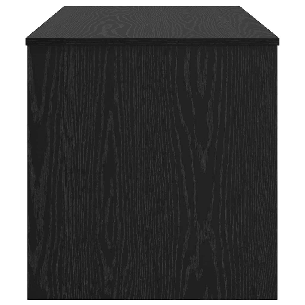 vidaXL Tavolino da salotto Rovere nero 102 x 50 x 52.5 cm