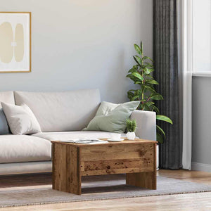 vidaXL Tavolino da salotto Legno vecchio 80 x 50,5 x 42,5 cm