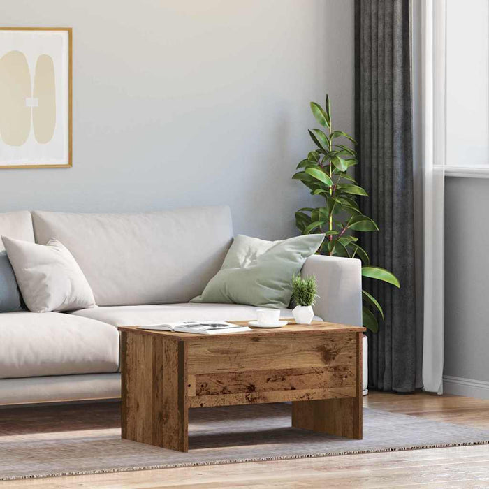 vidaXL Tavolino da salotto Legno vecchio 80 x 50,5 x 42,5 cm