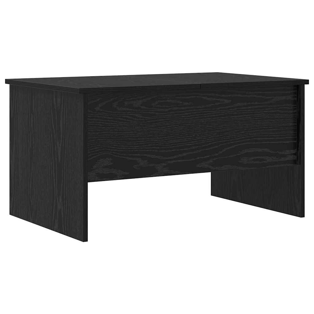 vidaXL Tavolino da salotto Rovere nero 80 x 50,5 x 42,5 cm