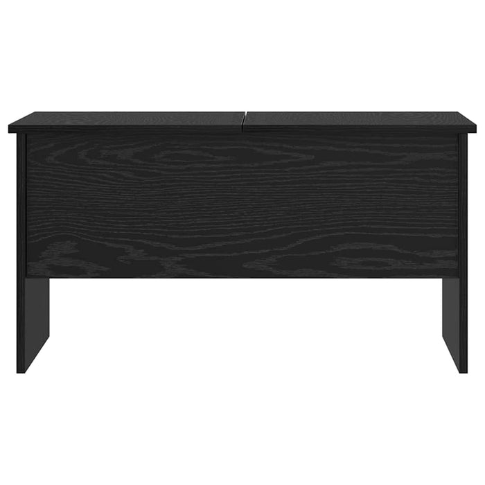 vidaXL Tavolino da salotto Rovere nero 80 x 50,5 x 42,5 cm