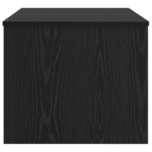 vidaXL Tavolino da salotto Rovere nero 80 x 50,5 x 42,5 cm
