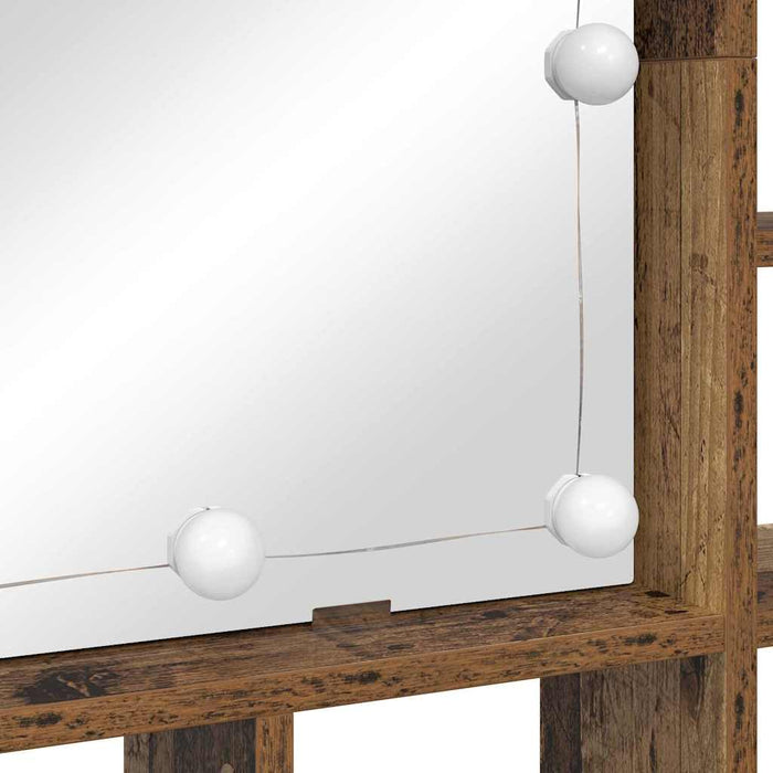 Mobiletto per specchio Legno vecchio 91 x 15 x 76.5 cm 879456