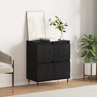 vidaXL Credenza Nero 60 x 35 x 70 cm Legno multistrato
