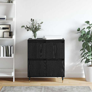 vidaXL Credenza Nero 60 x 35 x 70 cm Legno multistrato