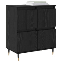 vidaXL Credenza Nero 60 x 35 x 70 cm Legno multistrato