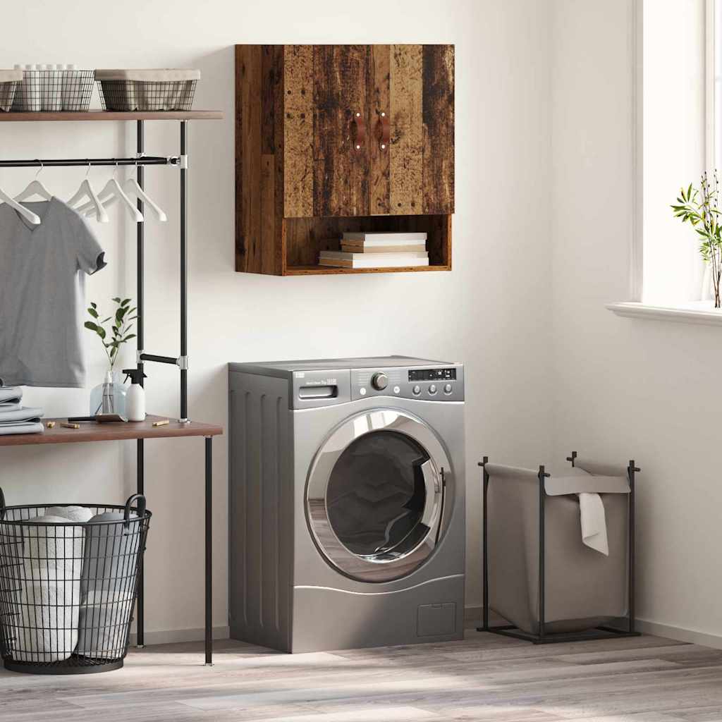 Armadietto a muro Legno antico 60 x 31 x 70 cm 879531