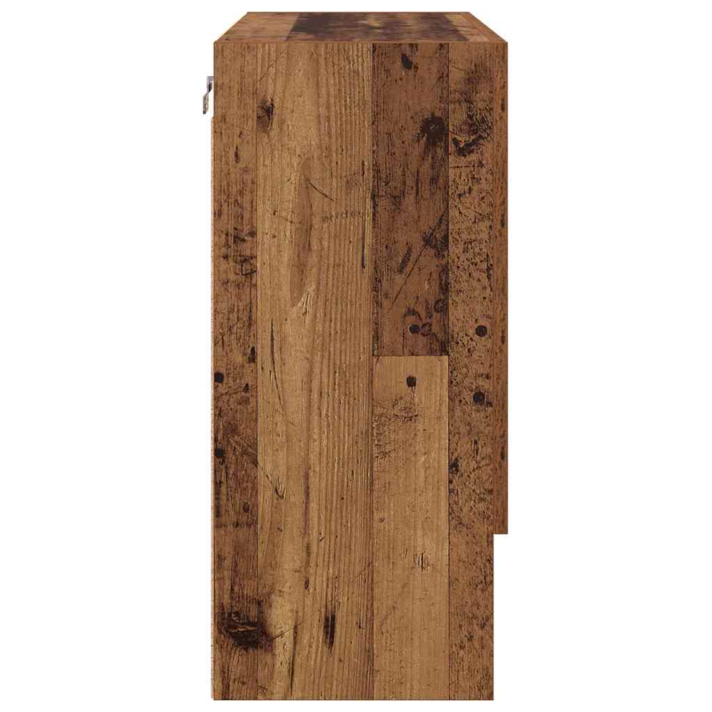 Armadietto a muro Legno antico 60 x 31 x 70 cm 879531
