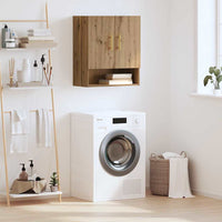 Armadietto a muro rovere artigianale 60 x 31 x 70 cm 879535