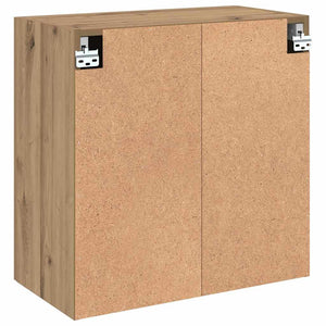 Armadietto a muro rovere artigianale 60 x 31 x 60 cm 879547