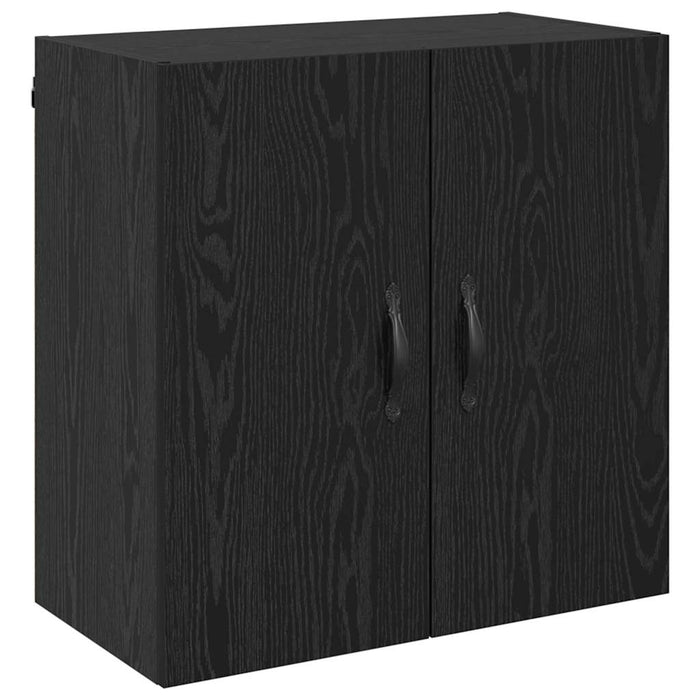 Armadietto a muro Rovere nero 60 x 31 x 60 cm Legno multistrato 879551